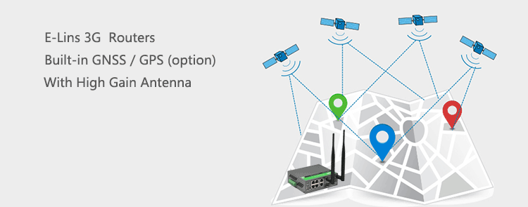 3g router with GPS