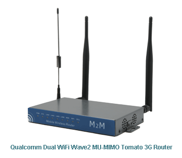 H820Q Qualcomm Dual WiFi Wave2 MU-MIMO Tomato 3G Router