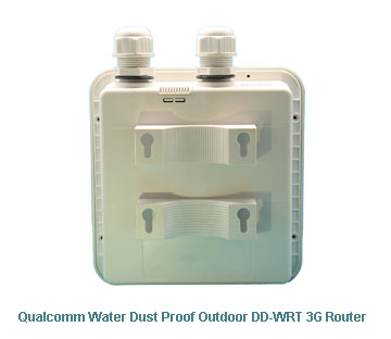 H820QO Qualcomm Water Dust Proof Outdoor DDWRT 3G Router