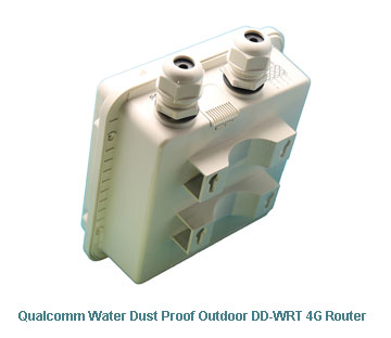 H820QO Qualcomm Water Dust Proof Outdoor DDWRT 4G Router