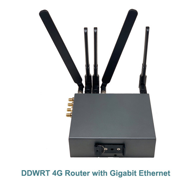 H900 Dual SIM Gigabit DDWRT 4G Router