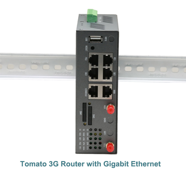 H900 Dual SIM Gigabit Tomato 3G Router