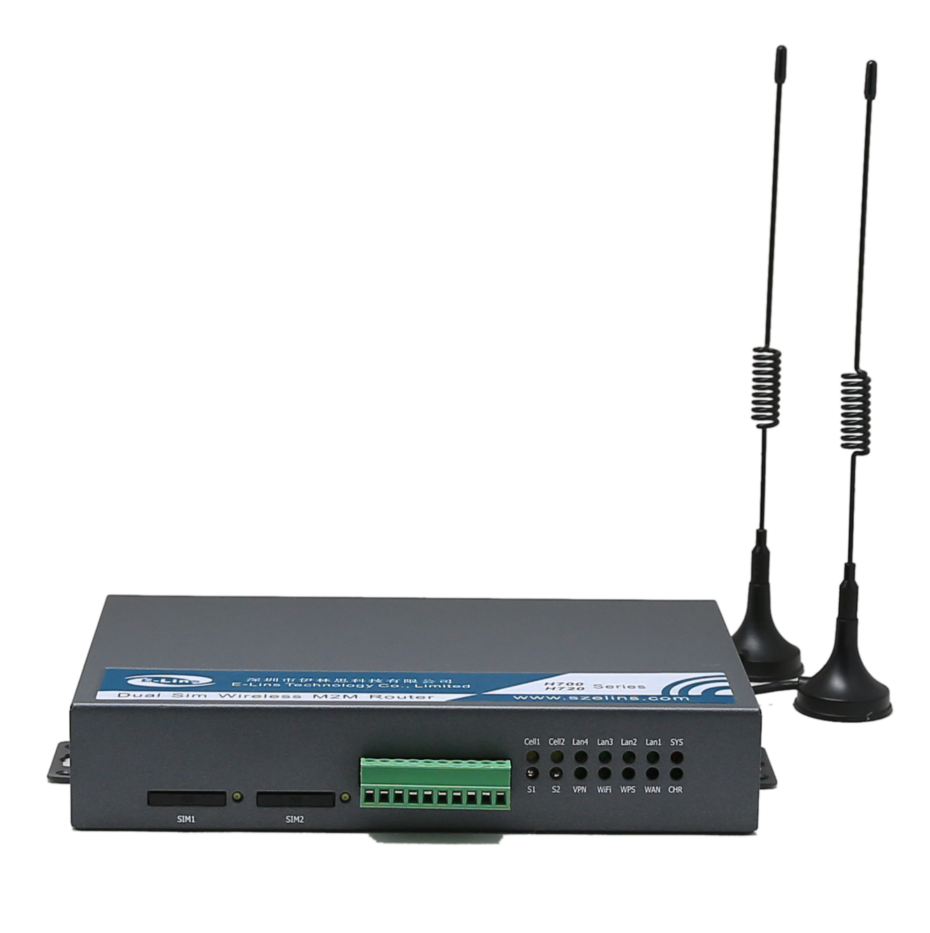 Chine 4G LTE M2M Failover Dual SIM Router Manufacturers and