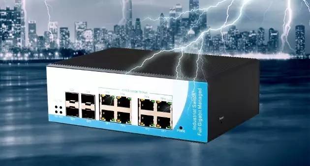 poe switch supports wide range temperature